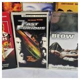 Lot of VHS Movies & VCR Head Cleaner Tapes Mixed Titles