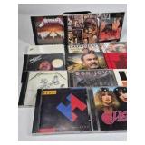 CD Music Lot Metallica Bon Jovi Heart Fleetwood Mac Pink Floyd Rock Albums