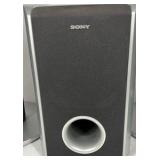 Sony Home Theater Speaker System Floor Standing Tower Speakers Subwoofer Set