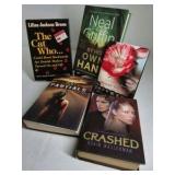 Book Lot Crashed Robin Wasserman Neal Griffin Bloody Valentine Dan Wells Fiction Novels