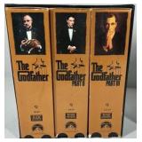 VHS Movie Lot The Godfather Trilogy Star Wars Original Prequel Films Collection