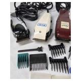 Oster Wahl Pet Grooming Clippers Trimmers Guards Combs Dog Cat Grooming Kit Lot