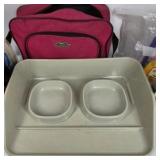 Pet Grooming Supplies Lot Shampoos Cleaners Feeding Tray Bottles Mixed Set