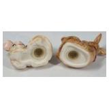 Ceramic Rabbit Salt and Pepper Shakers Bunny Set