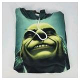 The Mask Jim Carrey Graphic Hoodie Green Movie Pullover Sweatshirt XXL