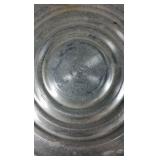 Vintage Aluminum Spittoon Cuspidor Pot Bellied Metal Tobacco Chew Container