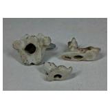 Vintage Porcelain Animal Figurines Japan Rabbits Dog Miniature