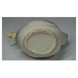 Vintage Style Ceramic Chicken Planter Pot Rooster Hen Figural Farmhouse Decor