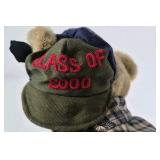 Boyds Bears Bennett Brass Button Bear Plush Class of 2000 Outfit Tag