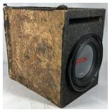 Alpine Type R 10” Subwoofer Ported Box Enclosure Car Audio Bass Speaker in Box