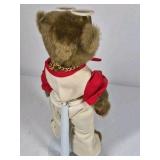 Boyds Bears Nick Brass Button Bear Plush Vest Outfit 1900s Tag