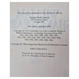 The Complete Works of William Shakespeare Cambridge University Press Hardcover Black Gilt