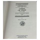 Commanding Generals and Chiefs of Staff Portraits Biographical Sketches Military Book
