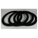 Speaker Foam Gasket Rings Audio Driver Sealing Rings Black Lot