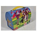 The Beatles Yellow Submarine Metal Lunch Box Tin Blue Psychedelic Design
