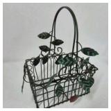 Home Decor Lot Wicker Basket Birdcage Frame Wall Art Figurine Mixed Decor Set
