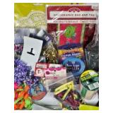 Party Supplies Lot Decorations Bows Picks Gift Wrap Craft Mixed Bundle