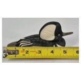 Hooded Merganser Duck Decoy George Kruth Danbury Mint North American Ducks