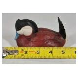 Ruddy Duck Decoy George Kruth Danbury Mint North American Ducks