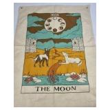 Tarot Theme Cloth Wall Hangings The Sun The Moon Star Textile Set