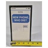 New Phone Who Dis Party Card Game Adult Humor Text Message Game