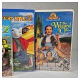 DVD Movie Lot Stuart Little 2 Shrek 2 Space Jam Wizard of Oz Family Films