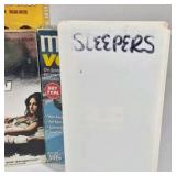 Lot of VHS Movies & VCR Head Cleaner Tapes Mixed Titles