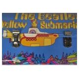 The Beatles Yellow Submarine Metal Lunch Box Tin Blue Psychedelic Design