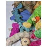 Dog Toys Plush Chew Toy Lot Mixed Animals Bone Squeaker Pet Toys Bundle