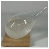 Storm Glass Weather Predictor Teardrop Glass Barometer Crystal Desk Decor