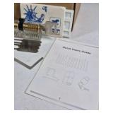 Lock Picking Practice Set Clear Padlock Training Kit Tools with Case