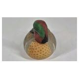 Green Winged Teal Duck Decoy George Kruth Danbury Mint North American Ducks