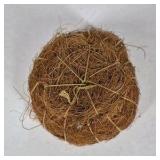 Second Nature Cedar Key Bird Nest Decor With Blue Eggs