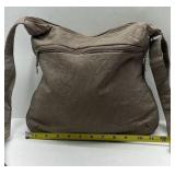 Travelon Crossbody Bag Gray Anti Theft Shoulder Purse Multi Pocket