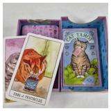 Tarot Card Lot Cat Tarot Deck Leather Case Astrology Cards Set