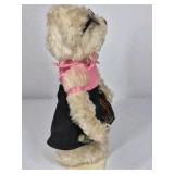 Ganz Cottage Collectibles Bear Sunglasses Pink Top Black Skirt Plush Display