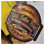 Brass Button Bears Mookie 1980s Raincoat Yellow Jacket Plush Collectible