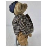 Boyds Bears Bennett Brass Button Bear Plush Class of 2000 Outfit Tag