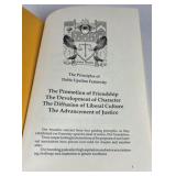 The Cornerstone Delta Upsilon’s Guide to College and Beyond Fraternity Hardcover Book