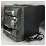 Audiovox X-Bass Stereo System CD Cassette Radio Boombox Unit