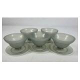 Tupperware Servalier Bowls Set with Lids Harvest Gold and Large Storage Container