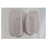 Tupperware Modular Mates Storage Containers Set Beige Lids Kitchen Canisters