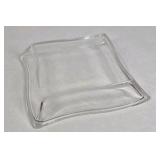 Clear Glass Vase Dish and Creamer Set Pressed Glass Table Decor Collection