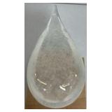 Storm Glass Weather Predictor Teardrop Glass Barometer Crystal Desk Decor