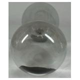 Glass Hourglass Black Sand Timer