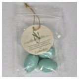 Second Nature Cedar Key Bird Nest Decor With Blue Eggs