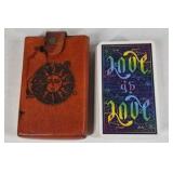 Tarot Card Lot Cat Tarot Deck Leather Case Astrology Cards Set