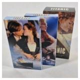 VHS Movie Lot 8 Mile Scarface Jerry Maguire ET Titanic Films