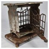 Vintage Electric Toaster Metal Wire Cage Bread Toaster