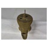 Vintage Brass Aladdin Style Oil Lamp Genie Lamp Incense Burner Decor